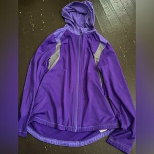 Purple Hooded Jacket